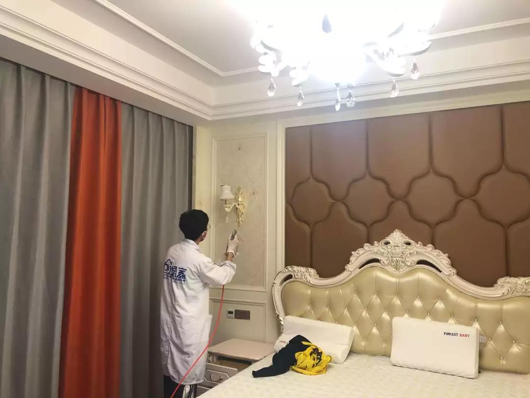 青楓墅園別墅室內甲醛治理